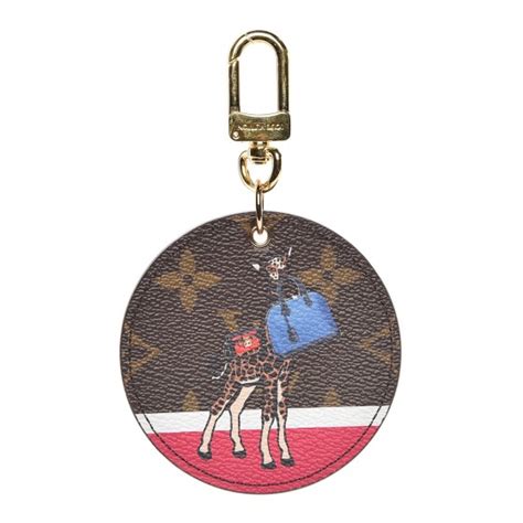 louis vuitton giraffe bag charm|Louis Vuitton handbag charms.